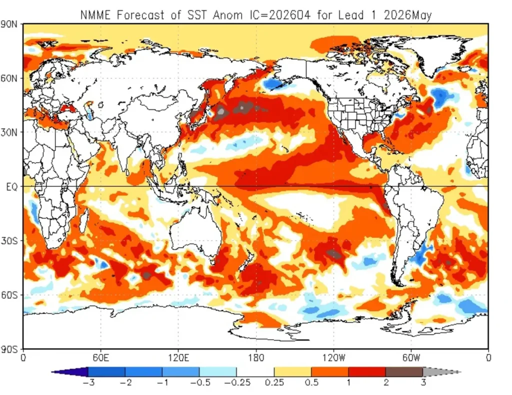 Como será o clima em maio com a chegada do fenômeno El Niño