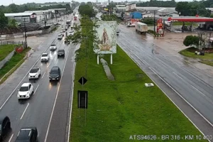 Retorno do feriado do Dia do Trabalhador é considerado tranquilo na BR-316 nesta segunda-feira