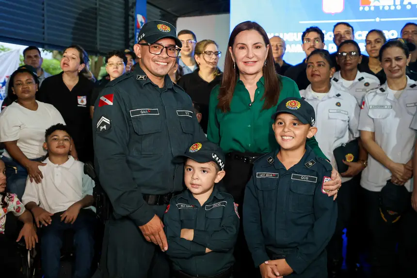 Governadora Hana Ghassan entrega o Centro de Reabilitação da PM e anuncia creche para filhos de policiais