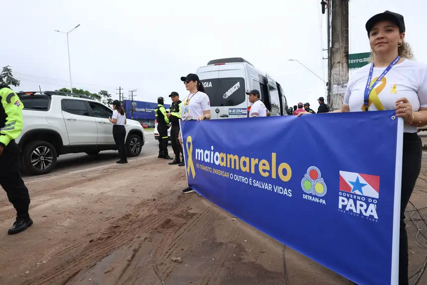 Maio Amarelo: Detran amplia ações educativas em Santarém e Marabá