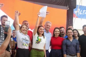 Governadora Hana Ghassan assina convênio que amplia a malha de asfalto em Altamira