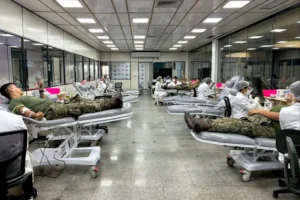 4º Distrito Naval da Marinha participa de caravana e reforça estoque do Hemopa