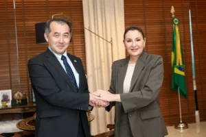 Em visita à governadora Hana Ghassan, embaixador do Japão diz que BRT Metropolitano é novo símbolo da amizade entre o país e o Pará