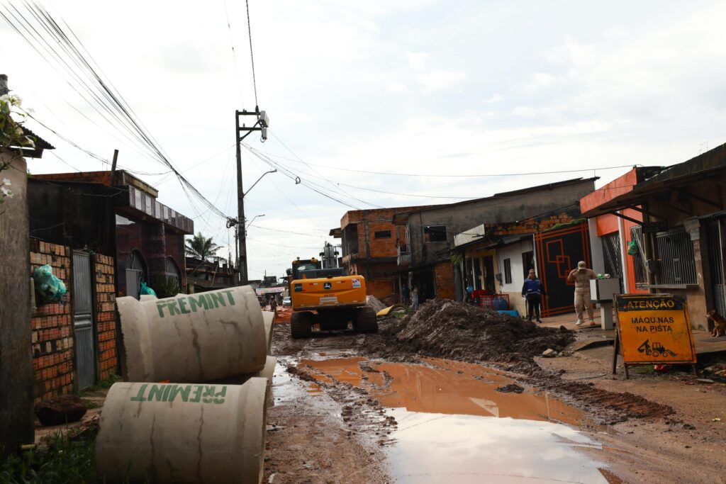 Fim de décadas de lama: Obras transformam realidade na Cabanagem