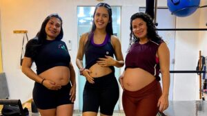 Grávidas fazendo pilates: pode? Especialista explica os benefícios da prática durante a gestação