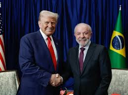 Lula leva 5 ministros para reunião com Trump