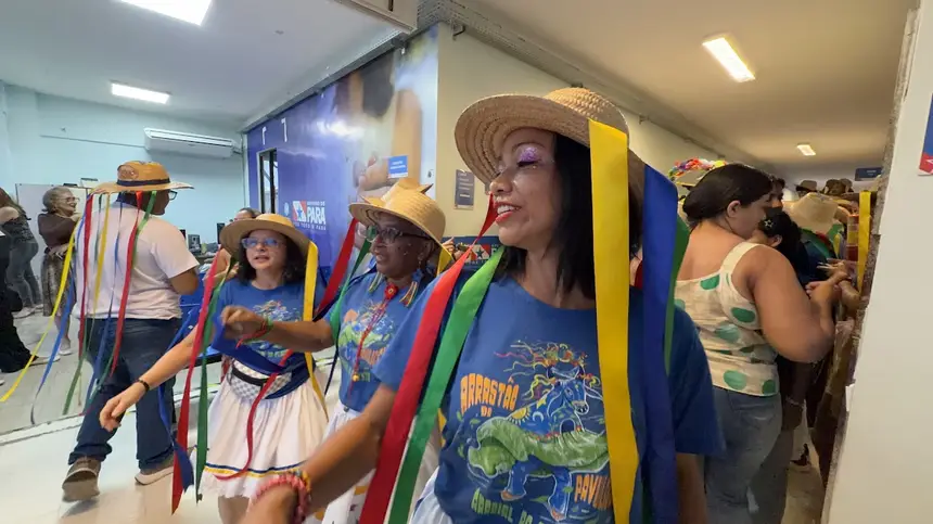 Hospital de Clínicas abre programação junina com visita do Arraial do Pavulagem a pacientes do Serviço de Ambulatório Médico