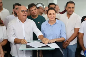 Governadora Hana Ghassan garante conclusão do Parque Jazida, em Capanema