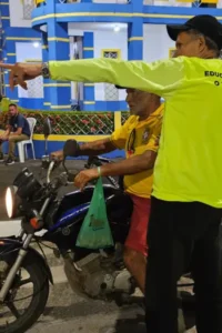 Detran intensifica ações educativas em Santa Bárbara e Capanema durante o feriado de Corpus Christi