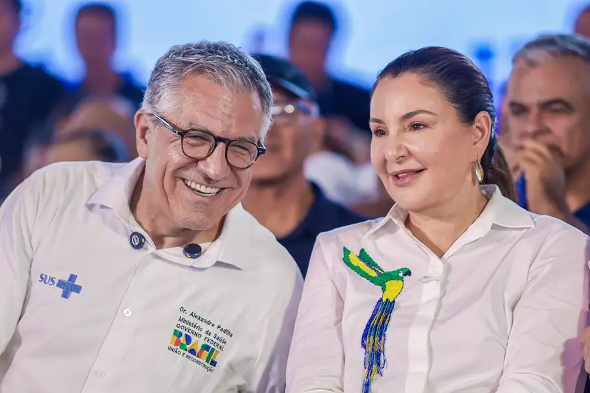 Governadora Hana Ghassan e Ministro da Saúde entregam veículos a 75 municípios do Pará