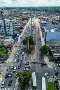 Interdição na Av. João Paulo II permite avanço das obras do novo viaduto