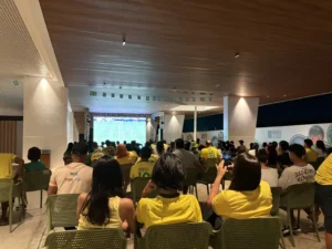 Parque da Cidade reúne torcedores para acompanhar vitória do Brasil na Copa do Mundo