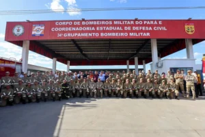 Governadora Hana Ghassan entrega a Xinguara novo Grupamento dos Bombeiros