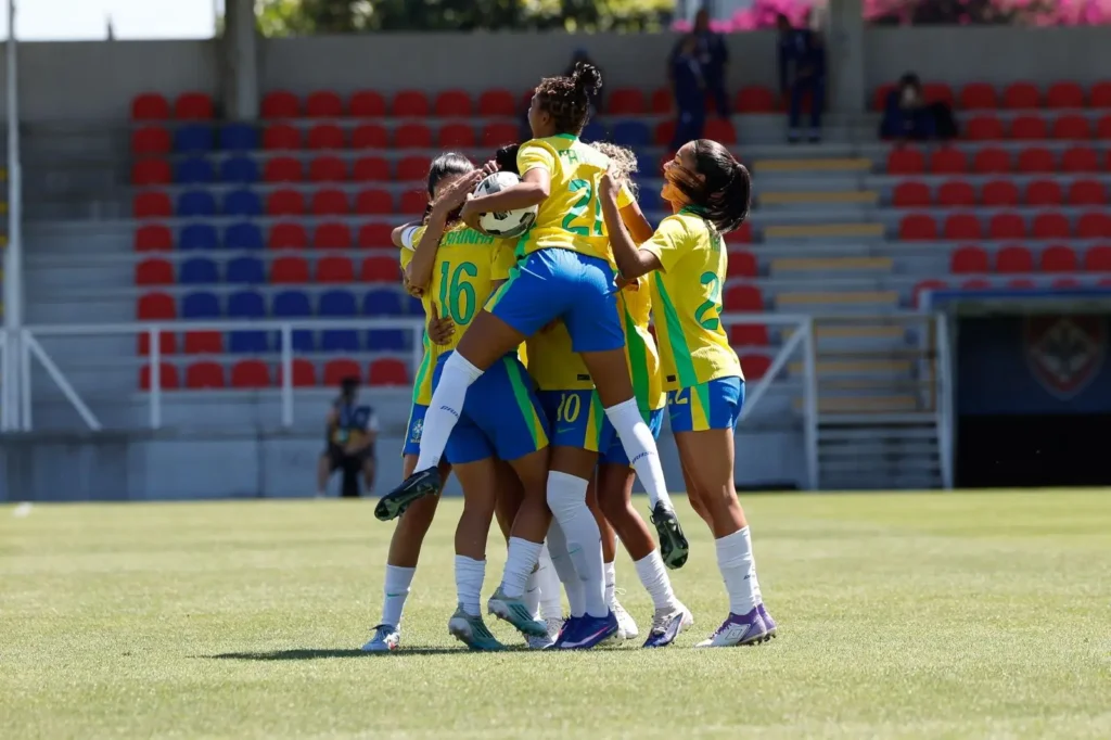 Seleção Feminina Sub-20 encerra sequência de amistosos com vitória sobre Portugal