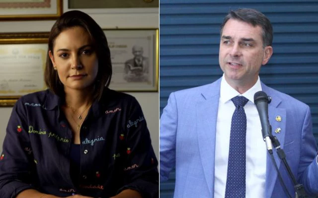 Vídeo: Michelle diz que foi desrespeitada por Flávio após crítica a Ciro e expõe vídeo nas redes sociais