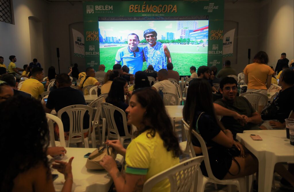 “Belém na Copa” transmite jogos em São Brás e na Aldeia Amazônica