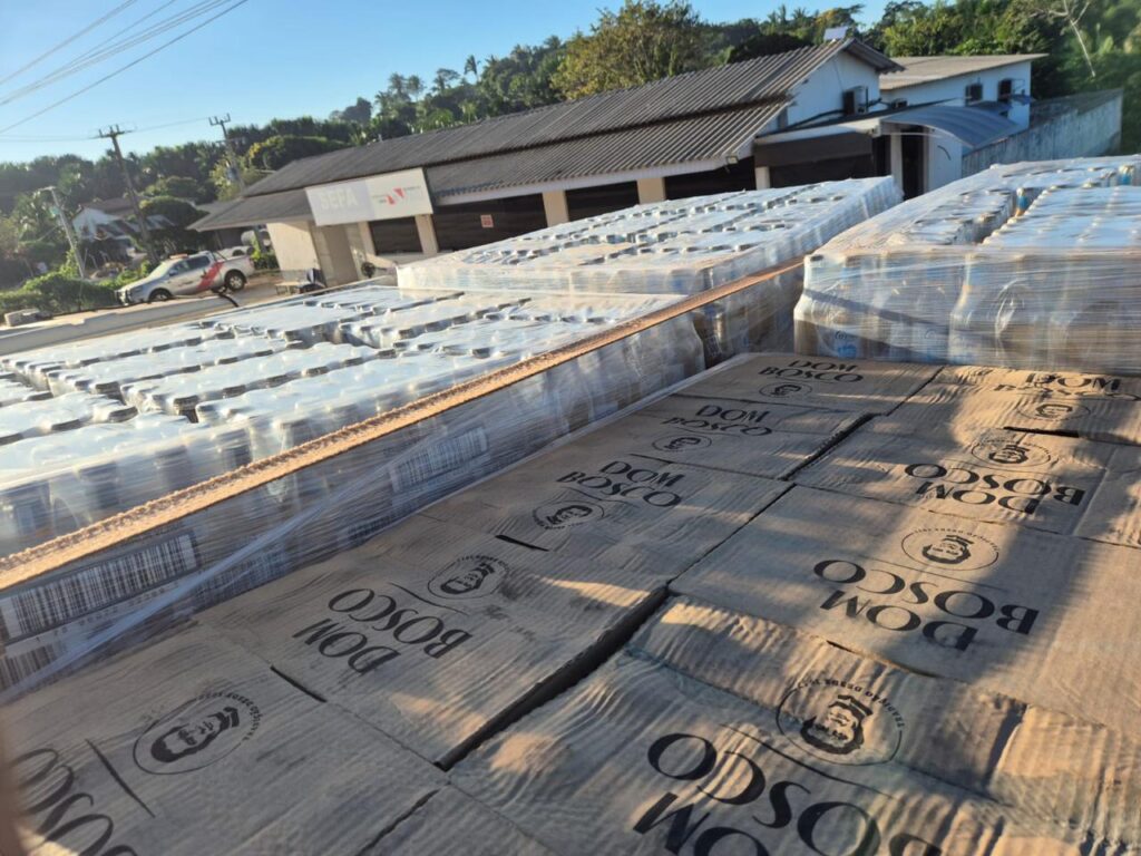 Apreensão de bebidas por falta de antecipação do ICMS em São Geraldo do Araguaia!