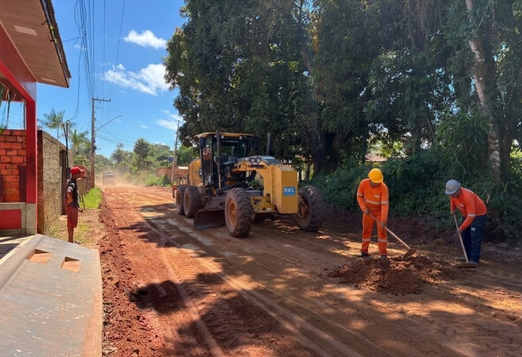 Viva Bairro Cotijuba: obra de pavimentação avança na Magalhães Barata