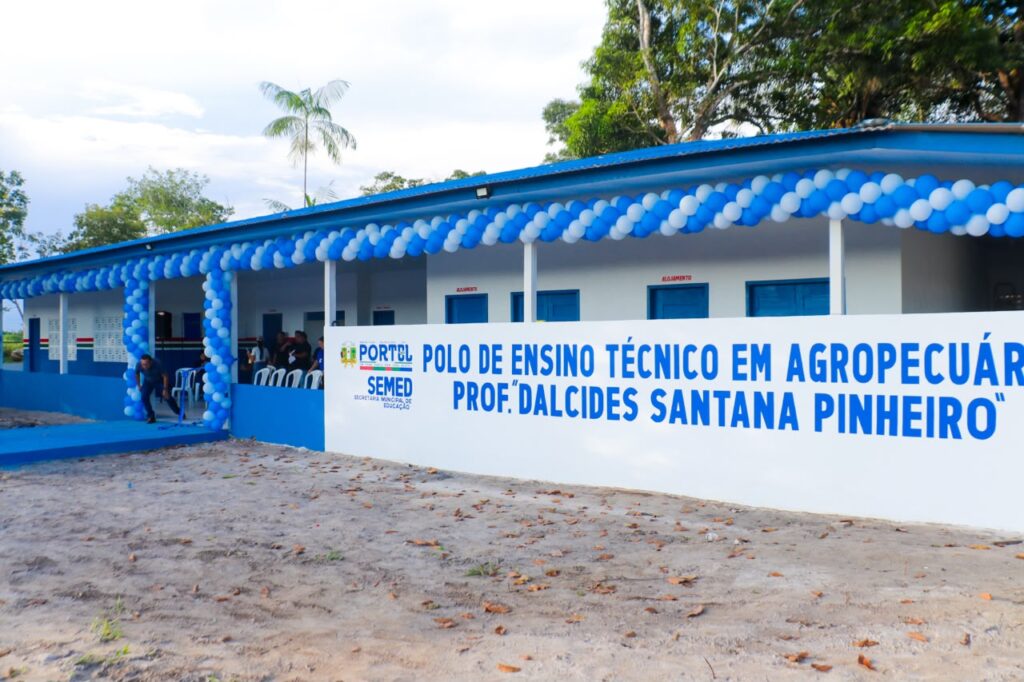 Portel, no Marajó, recebe o Polo de Ensino Técnico em Agropecuária para fomentar a educação no campo