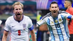 Inglaterra x Argentina: Data, horário e como assistir à partida da Copa do Mundo