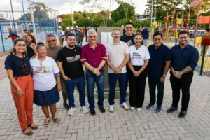 Governo do Pará entrega nova Praça da Inclusão Mártir Murutucu, no Curió-Utinga
