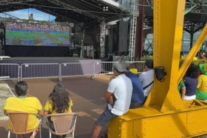 Arena Estação reúne torcedores para mais uma noite de emoção e esperança pelo hexa na Estação das Docas