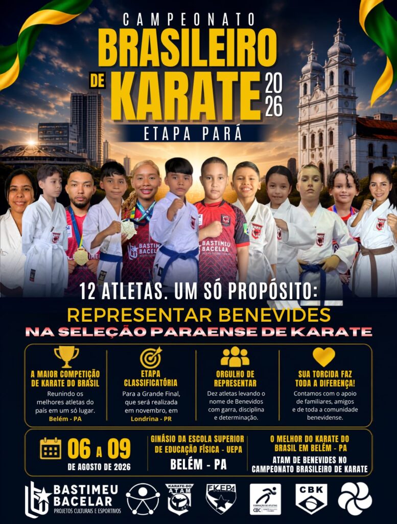 ATAM forma equipe para disputa do Campeonato Brasileiro da CBK de 2026