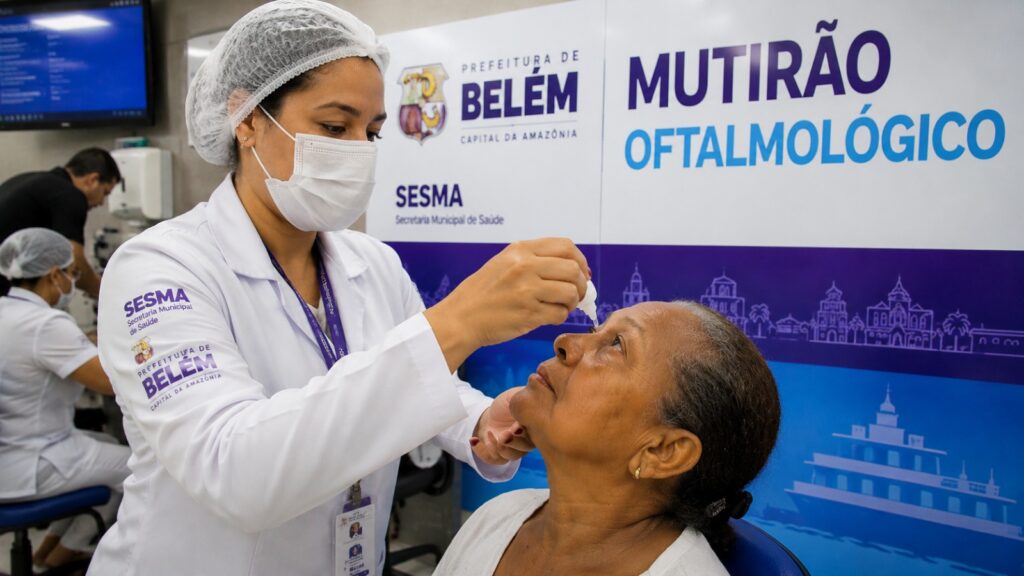 Mutirão agenda 380 cirurgias oftalmológicas e reduz fila de espera