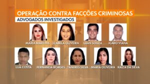 Operação prende dez advogados que atuavam como mensageiros de facções em presídio de segurança máxima