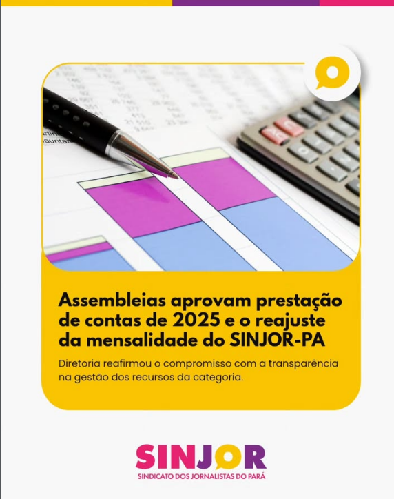 Jornalistas aprovam em assembleia reajuste de mensalidade por boleto e pix, a partir de agosto