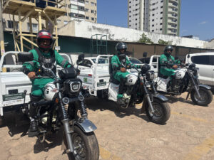 Triciclos retiram 300 toneladas de lixo das ruas de Belém no 1º mês