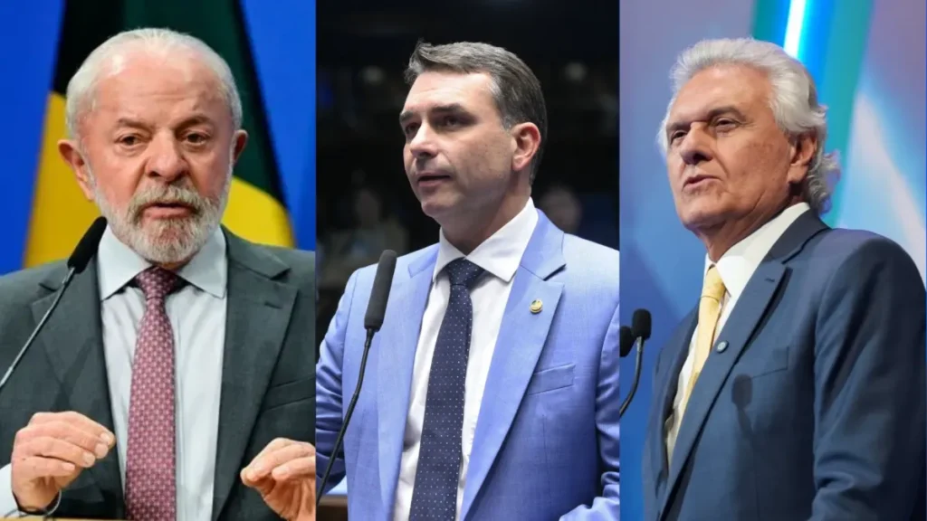 Nexus/BTG: Lula empata com Flávio e Caiado no 2º turno