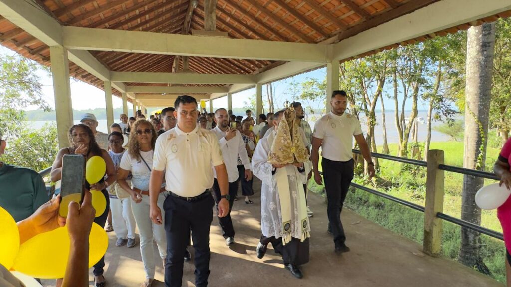 Imagem Peregrina visita o Cotijuba e localidades de Viseu, no nordeste paraense