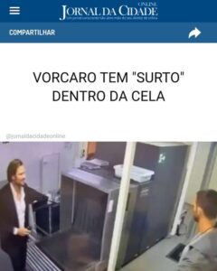 Vorcaro tem “surto” dentro da cela