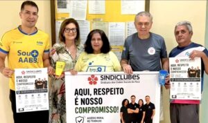AABB marca presença em ações do Sindiclubes e recebe reconhecimento durante celebração dos 34 anos da entidade