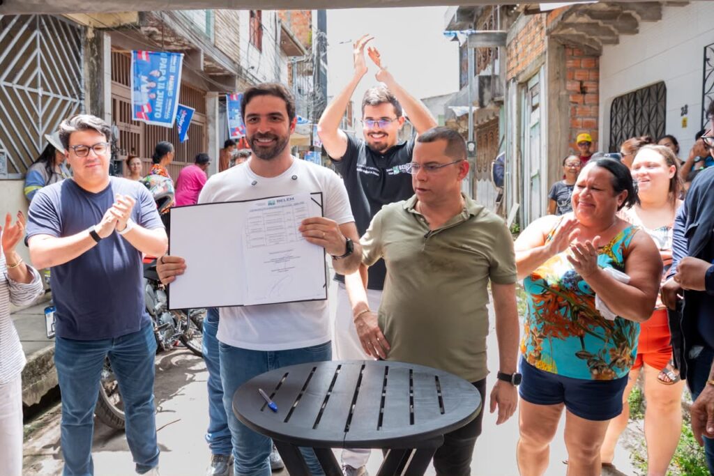 Guamá recebe pacote histórico de obras do Viva Bairro em 40% das ruas
