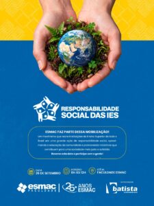 Ação  de Responsabilidade Social ESMAC 2026 acontece neste sábado na sede da instituição