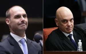 Eduardo diz que está produzindo um documentário sobre Moraes
