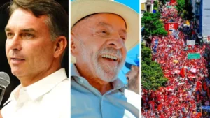 Flávio Bolsonaro pede cassação da chapa Lula-Alckmin e tenta censurar sindicatos