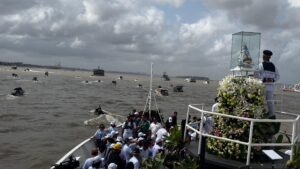 Pela estrada, pelas águas e pelas ruas: Nossa Senhora de Nazaré vai ao encontro dos devotos em três romarias neste sábado