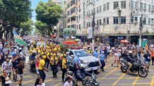 Da Baía do Guajará às ruas de Belém: fé toma conta das águas e acelera na Motorromaria do Círio 2026