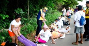 De sol, estrada e fé: romeiros encaram mais de 160 km para chegar ao Círio de Nazaré